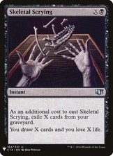 1x Skeletal Scrying MTG Mystery Booster NM Magic Regular