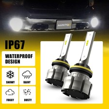 2PCS 880 899 890 LED Fog Light Bulb 6500K Cool White Plug and Play Ultra Bright