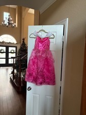Disney Collection Princess Aurora Sleeping Beauty Pink Costume Gown sz 5/6 EUC