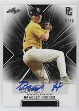 2021 Leaf Perfect Game National Showcase Black 3/50 Bradley Hodges Auto 1u6