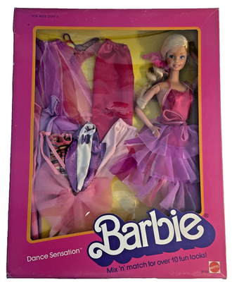 ビンテージ　Barbie Vintage 1958 American Girl Barbie in Original Box with Stand