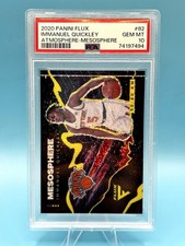 2020-21 Panini Flux - Atmosphere Mesosphere Immanuel Quickley #82 (RC) PSA 10