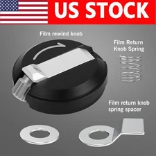 Nikon Camera OEM Film Rewind Knob Repair Assembly for FM FE FM2 FE2 FA FM3A US