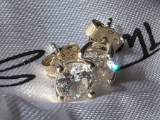 Thomas Sabo Stud Earrings Zirconia White 925 Sterling Silver New In Box