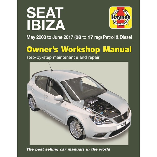 Seat Ibiza 05.2008-06.2017 Benzin Diesel Reparaturhandbuch Haynes-image