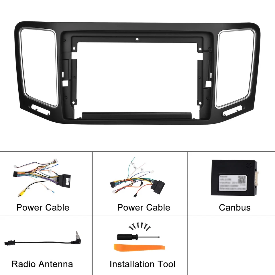DAB+ Android 15 Carplay Autoradio Für VW Sharan II 7N Seat Alhambra II 2010-2022 - Bild 3 von 4