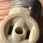 Vintage Leviton 13394 Socket Adapter in ivory thermoplastic Bakelite  — photo 9