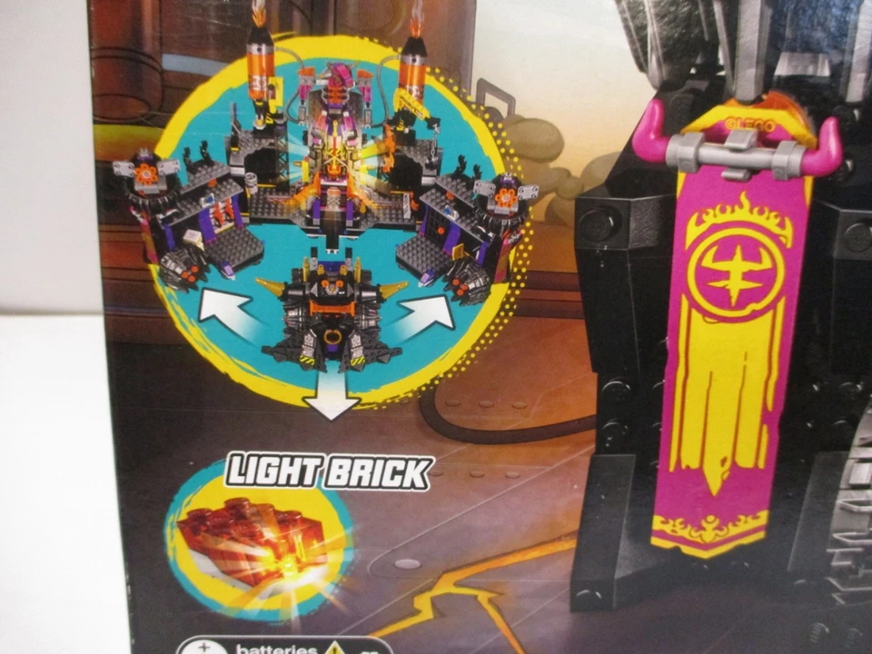 Lego 80016 Monkie Kid The Flaming Foundry  Retired NEW (Factory Sealed) - Image 4 of 4