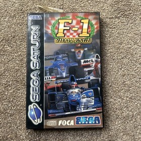 F-1 Challenge Sega Saturn With Manual