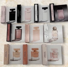 Narciso Rodriguez 10PC perfume Sample Set Brand New