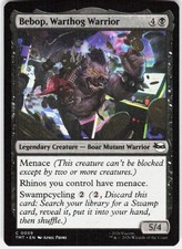 Bebop Warthog Warrior 59 Teenage Mutant Ninja Turtles Magic the Gathering