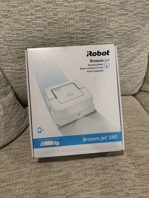 iRobot Braava jet 240 App Controlled Robot Mop - White for sale