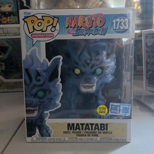 Funko Pop! Matatabi #1733 Naruto Shippuden Glow in the Dark + Protector