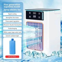 10L Portable Cooler Air Conditioning Unit Fan Humidifier With Remote Control UK