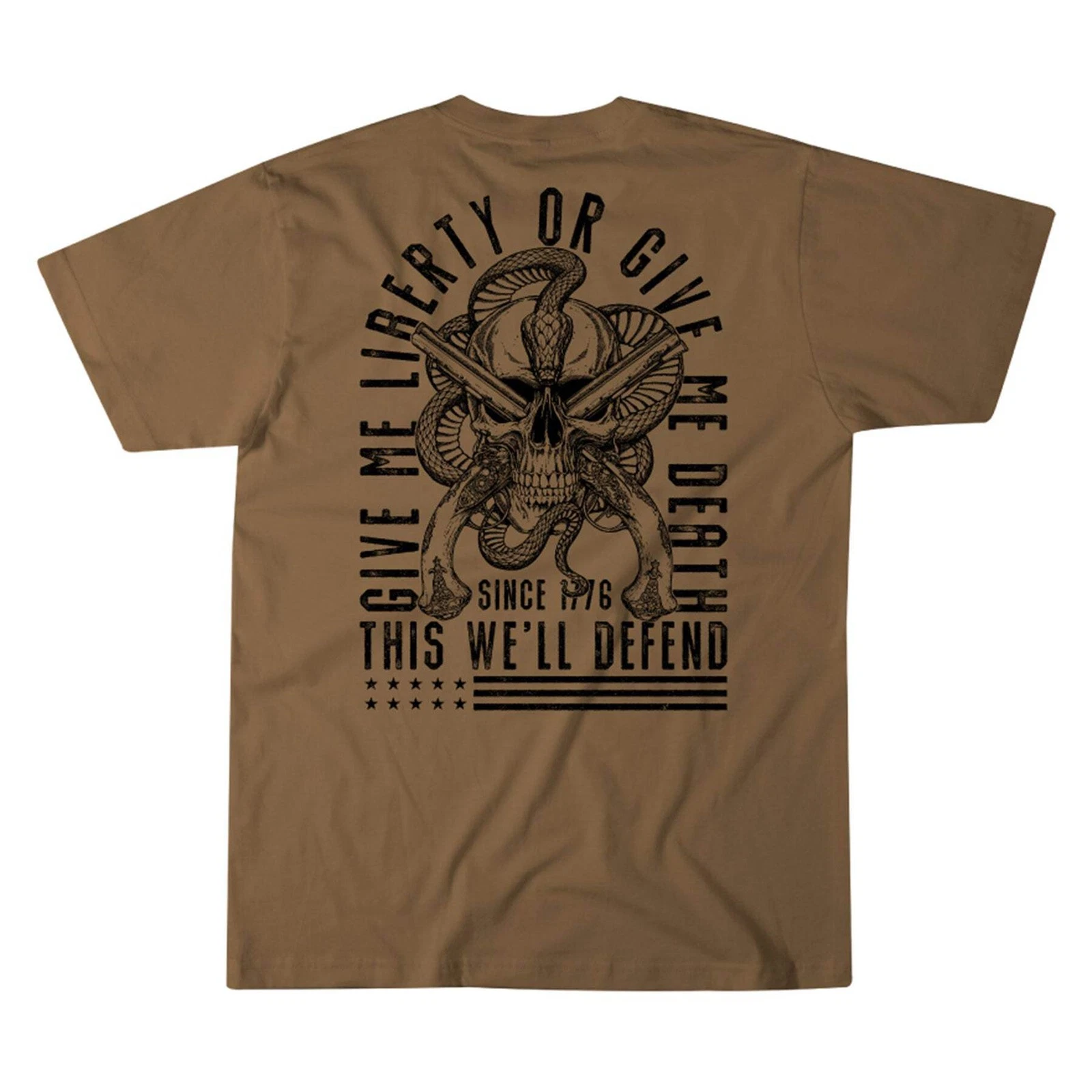 Howitzer Style Men's T-shirt Defend Me Military Grunt
Opens in a new window or tab