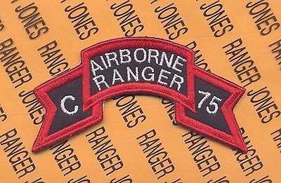 US Army C AIRBORNE RANGER 75th Vietnam  LRRP LRP IFFV  