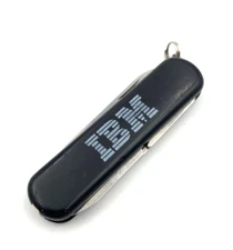 Wenger Esquire Black Swiss Army Knife IBM Logo