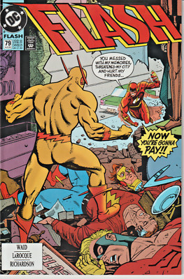 FLASH #79  WALLY WEST * PROFESSOR ZOOM * 68-PAGE GIANT  DC  1993  NICE!!!
