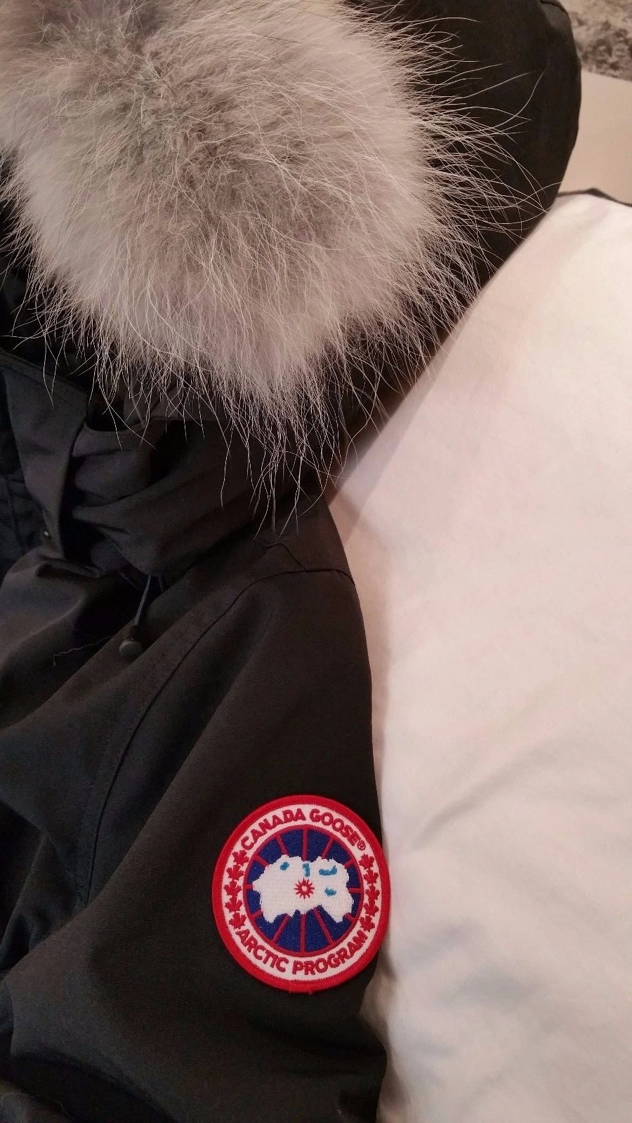 "NUOVISSIMA GIACCA PARKA ""ETICHETTA ROSSA"" EDIZIONE NERA CANADA GOOSE TRILLIUM XXL 2XL