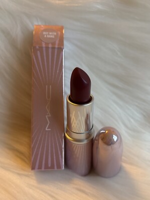 MAC Amplified Creme Lipstick ~ Out With A Bang ~ 0.1oz/3g Full Size NIB