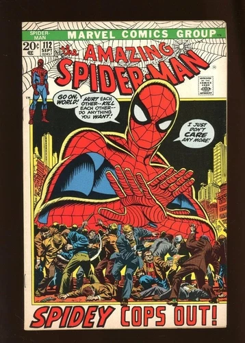 Amazing Spider-Man 112 FN/VF 7.0 High Definition Scans *