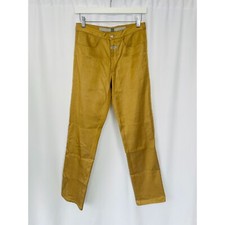 Marithe Francois Girbaud Vintage Gold Pants Women's Sz 28