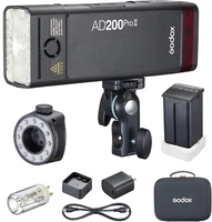 Godox AD200 Pro AD200Pro II Outdoor Flash Strobe Light 2.4G 200Ws TTL Speedlite
