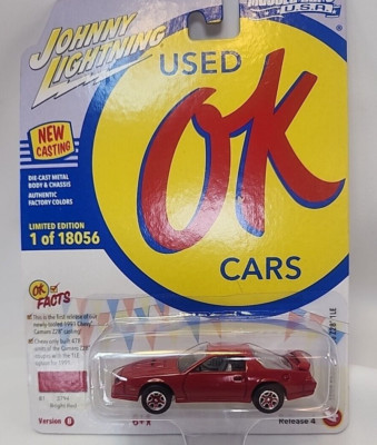 JOHNNY LIGHTNING 1991 CHEVY CAMARO Z28 1LE 1/64 B Chase
