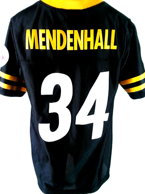 NFL Team Pittsburgh Steelers #34 Mendenhall Black Jersey Size S (6