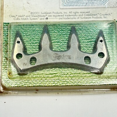 Oster 4 Point Shear Cutter blade Cryotech AAA Cutter - Never Used  1 Blade Only