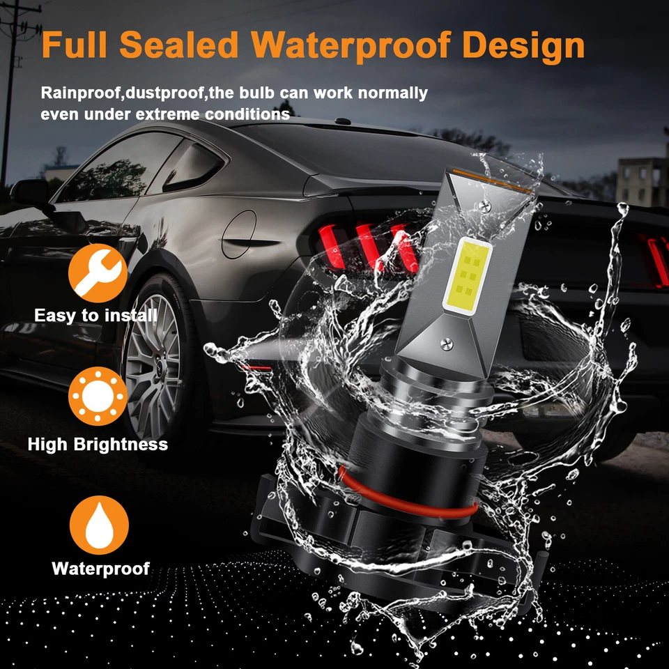 Комплект для переделки светодиодных противотуманных фар для Subaru Brz 2013 2014 2015 2016 5202 белый - Изображение 2 из 4