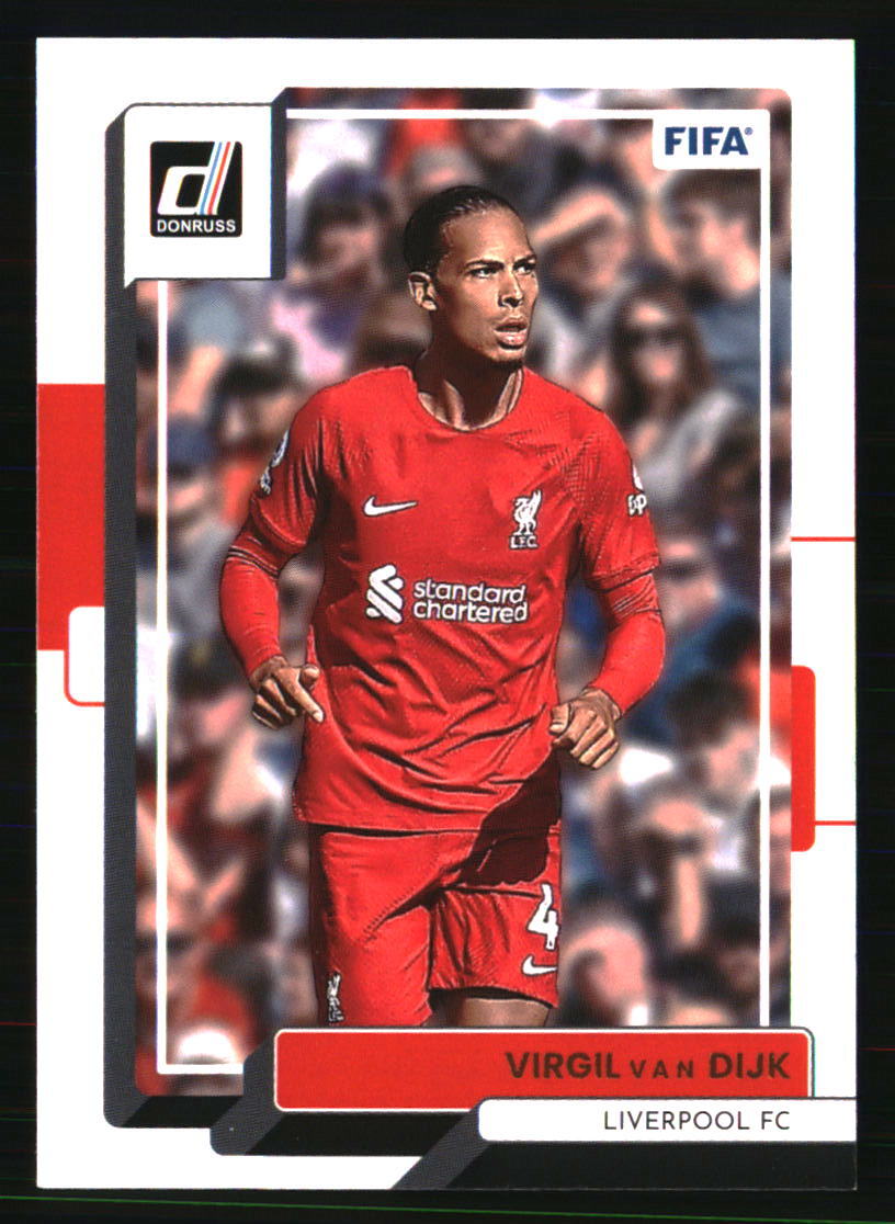 Virgil van Dijk 2022-23 Donruss #78 SOCCER Card