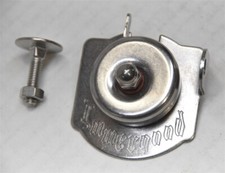 White Mountain REPLACEMENT TUB LATCH for 4  6 qt Ice Cream Freezers, Stainless