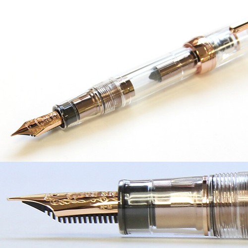 NAGASAWA Fountain Pen Demonstrator Pink Gold GEARSKE Sailor Professional Gear - Bild 4 von 7