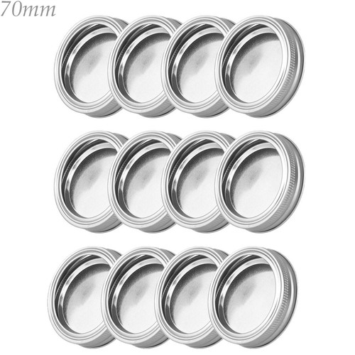 70/86 mm Canning Lids Mason Jar Lids And Bands Regular/Wide Mouth Sealing - Picture 13 of 14