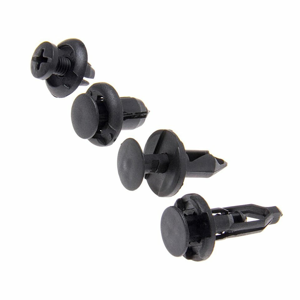 40pcs/set Car Push Pin Rivet Bumper Fender Retainer Fastener Mud Flaps ...