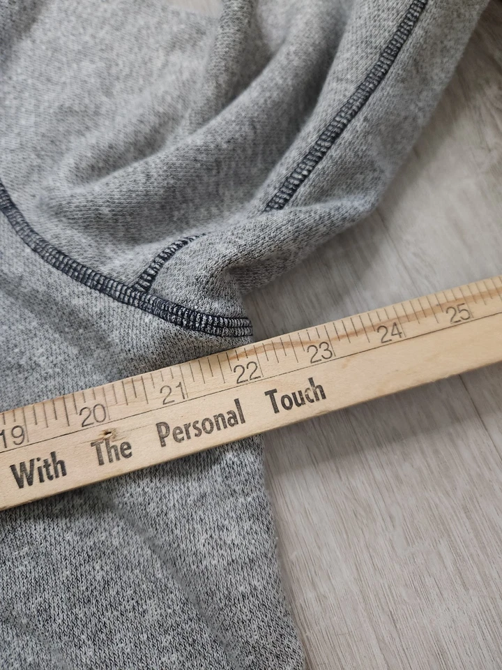 Chaqueta con capucha gris Lululemon cremallera completa para hombre grande Foto 4 de 4