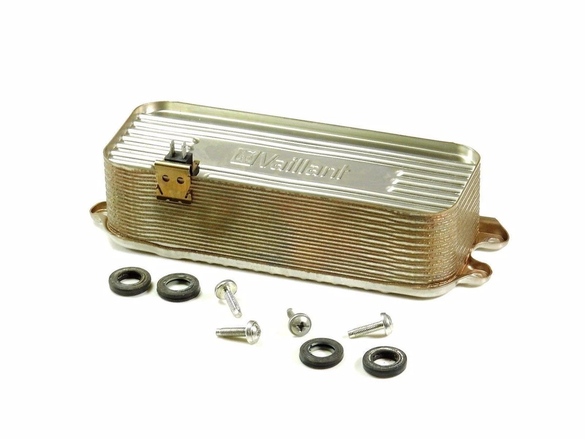 VAILLANT ECOTEC PLUS 824 / 831 u0026 PRO 28 DOMESTIC HOT WATER HEAT EXCHANGER  178973 | eBay