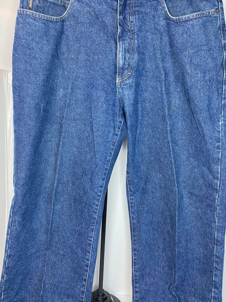 Vintage Iceberg, PEANUTS Y2k, Blue Jeans,  Men’s Size 38” X 31”made In Italy - Image 2 of 4