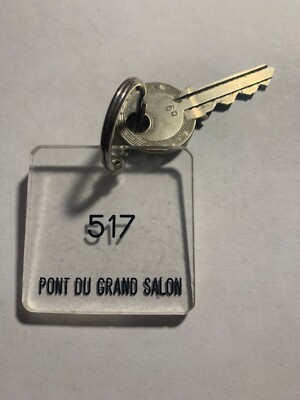 Pont Du Grand Salon Hotel Motel Room Key Fob & Key Copenhagen Germany ...