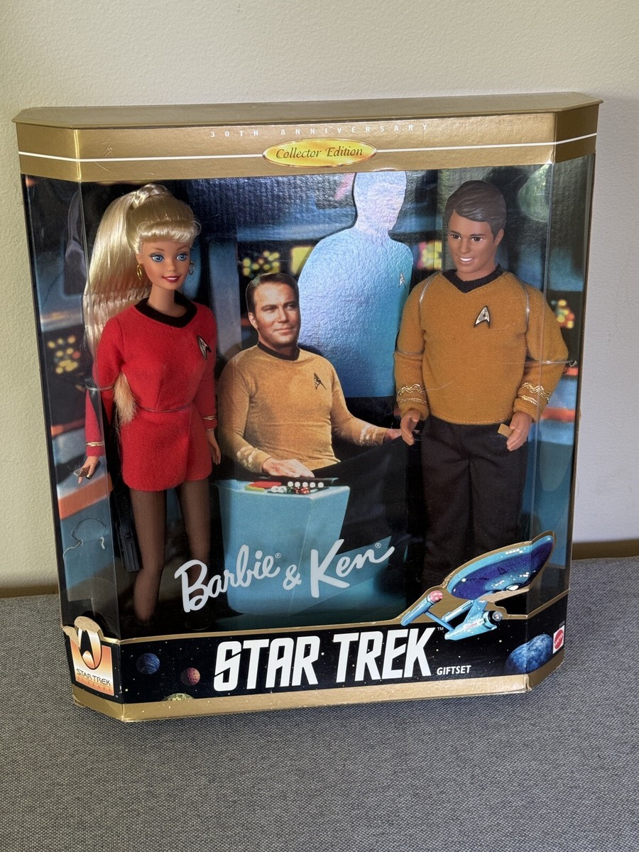 Star Trek Barbie And Ken Dolls