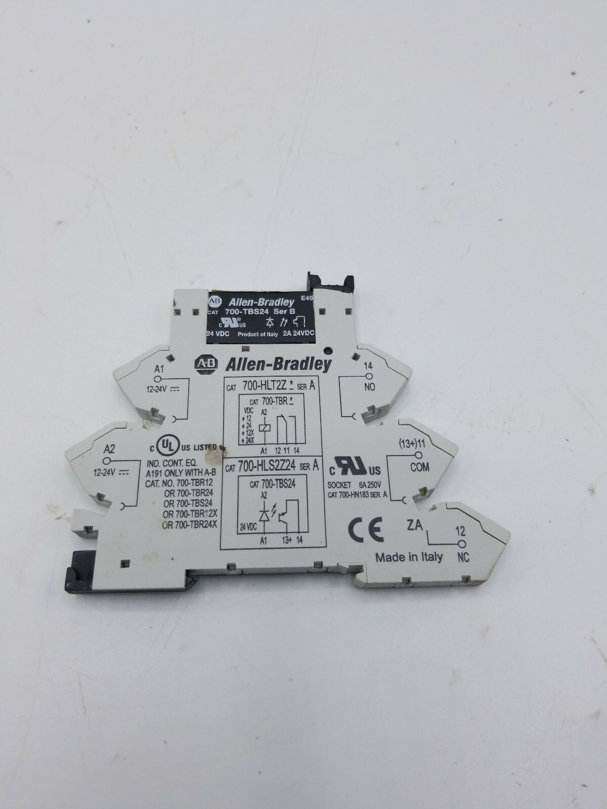 Allen Bradley 700-HLT2Z* Ser A Terminal Block Relay