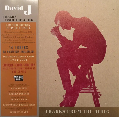 David J - Tracks From The Attic (3xLP, Album, RSD, Ltd) (Mint (M)) - 2826804019
