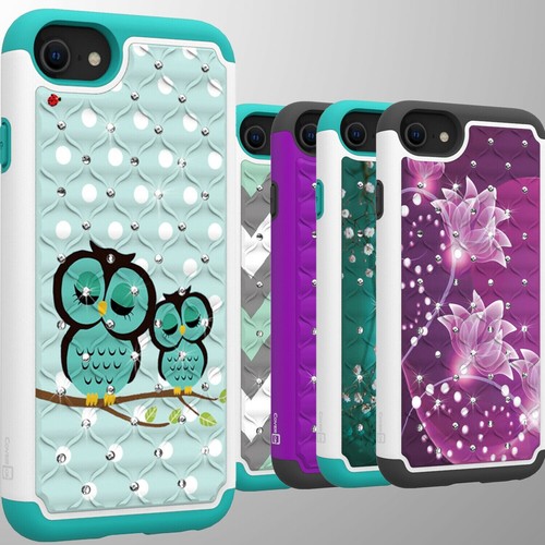 For Apple Iphone Se 8 7 Case Rhinestone Diamond Bling Cute Phone Cover Ebay For Apple Iphone Se 8 7 Case Rhinestone Diamond Bling Cute Phone Cover Ebay