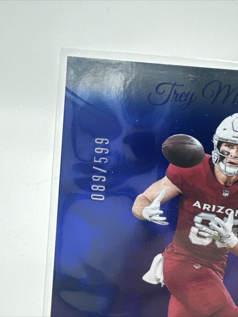 Trey McBride 2024 Prestige Football Xtra Points Blue /599 Arizona