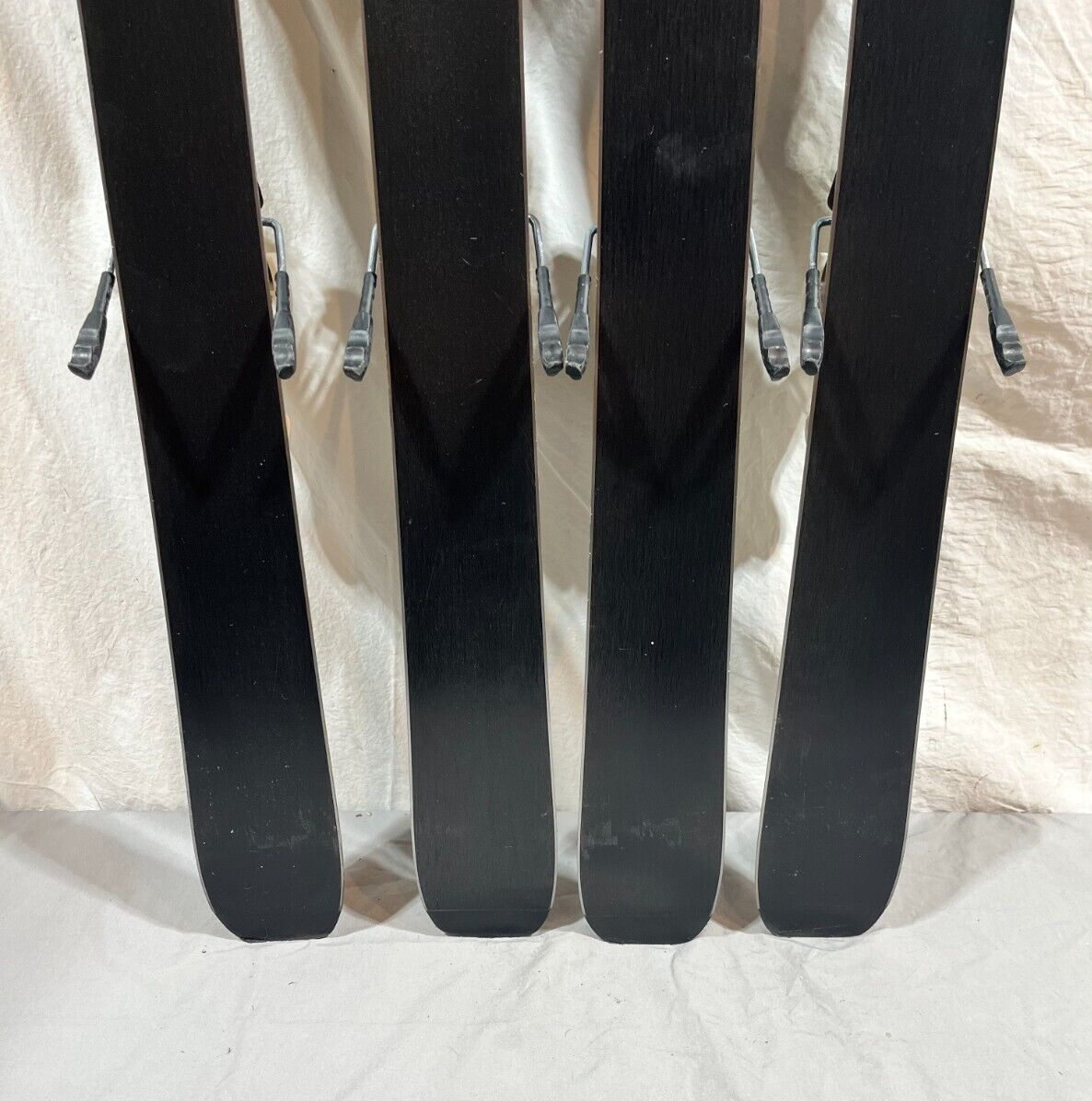 K2 Indy 112cm 96-70-86 Kids Rocker Skis Marker 4.5 Adjustable