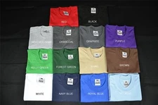 1 NEW PROCLUB LT-5XLT TALL HEAVY WEIGHT T-SHIRT PLAIN TEE PRO CLUB COLOR BLANK