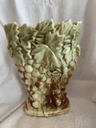 McCoy double vase, grapes and leaves, excellent condition.
