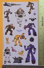 Lightyear Sticker Single Sheet Large Size ( 5x8.75")
