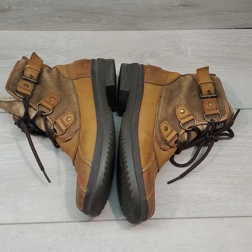 UGG Australia wasserdichte Damen-Lederstiefeletten Größe 7 - Bild 8 von 9
